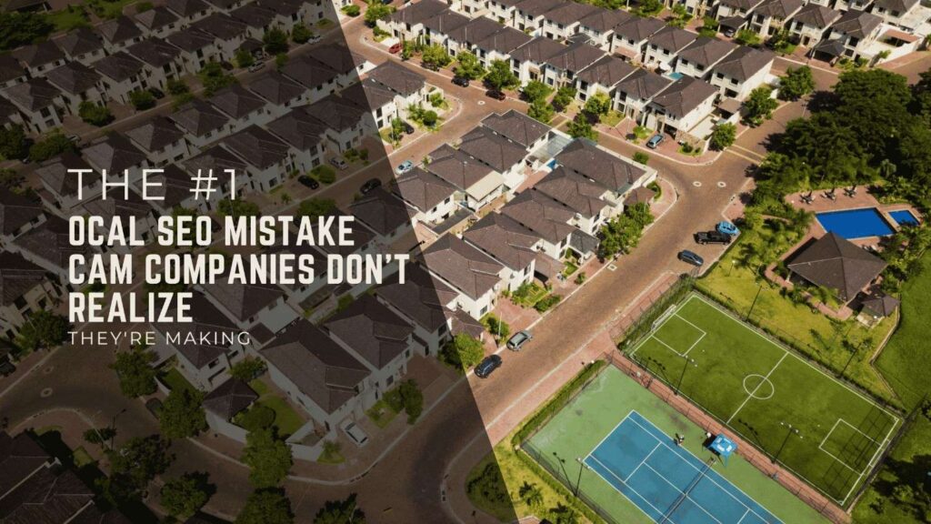 The #1 Local SEO Mistake CAM Companies Don't Realize They're Making